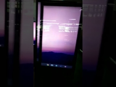 Floor Standing Lcd Kiosk , Lcd Advertising Display Capacitive Touch Screen