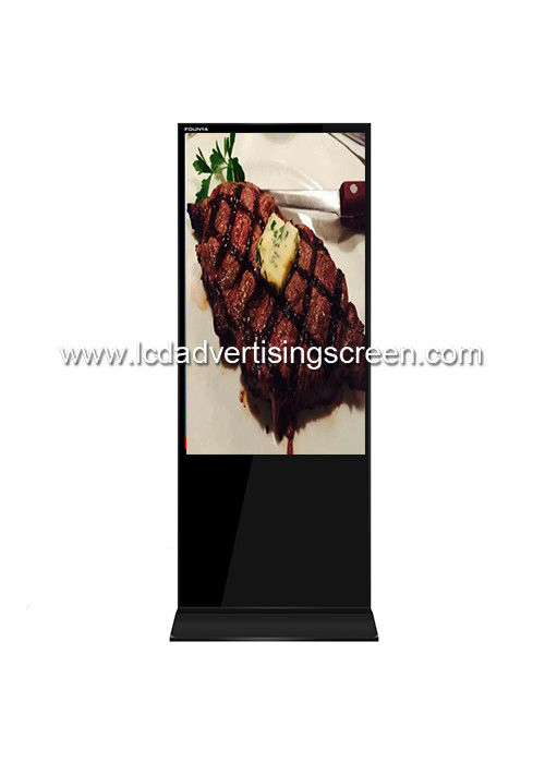 1080p Standing LCD Advertising Display Video Android Media Player floor stand digital signage