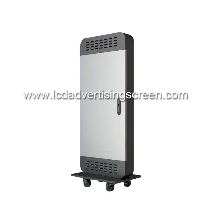 49 Inch LCD Digital Signage , Outdoor Waterproof Standing Advertising Kiosk