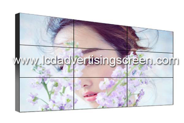 LCD Curved LCD Splicing Screen 65 Inch 6.7MM Gap 1 Years Warranty