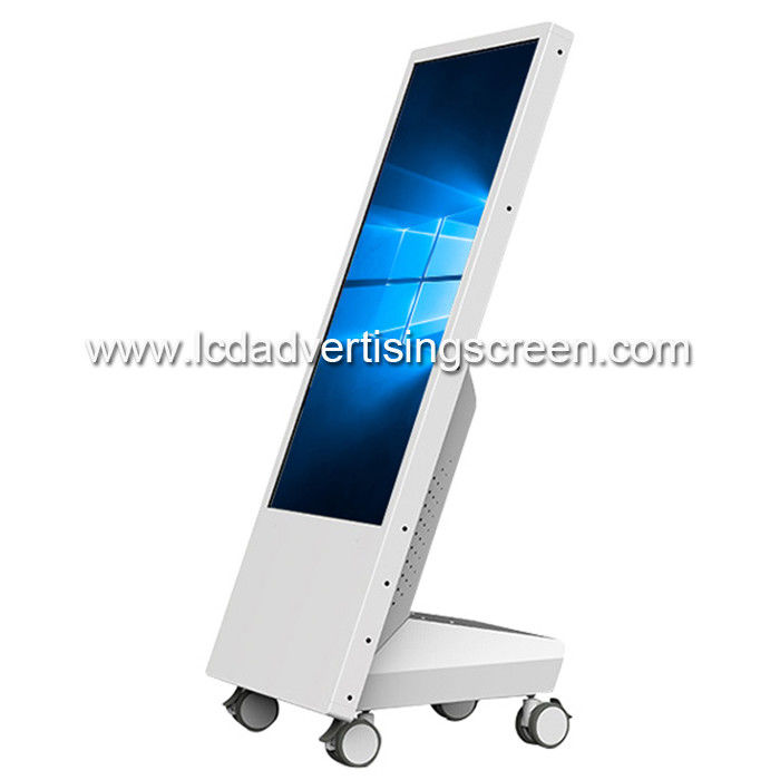 32inch Movable Nano Film Touch Screen LCD Display Stand for Retail Shop