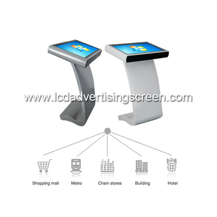 Shopping Mall 18.5 Inch Small Size LCD Capacitive Touch Table Kiosk Display