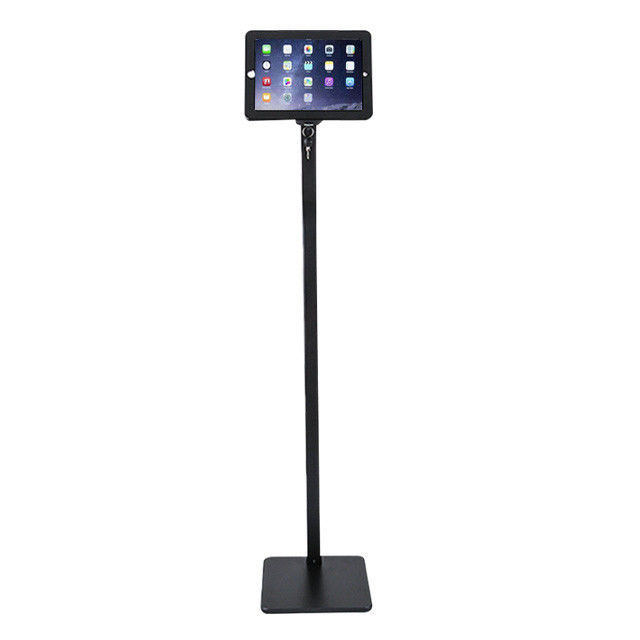 Standing LCD Advertising Display Metal Material With 2 Meter Calbe For Ipad 9.7 Ipad Mini