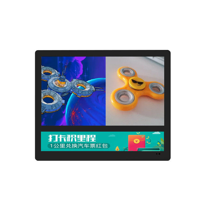27'' Super Slim IPS LCD Advertising Display For Indoor Elevator