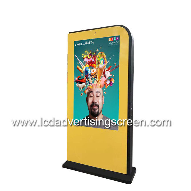 Floor Stand 55 Inch IP65 Outdoor LCD Digital Signage