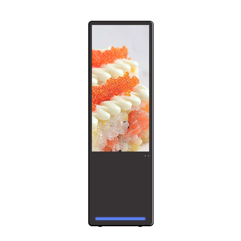 1920x1080 43in TFT LCD Digital Signage Menu Boards With Wheels